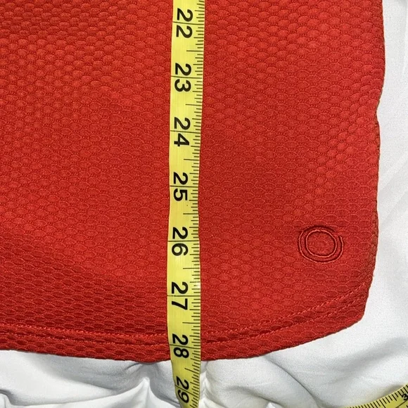 Nike sphere Classic Red Orange Men's short sleeve Shirt size XL - Picture 7 of 7